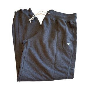 Champion Jogger Sweatpants Men’s Large Gray Athletic Lounge Pants